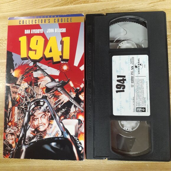 1941 (1979) VHS Steven Spielberg John Belushi Dan Aykroyd Slim Pickens Zemeckis - Picture 6 of 7